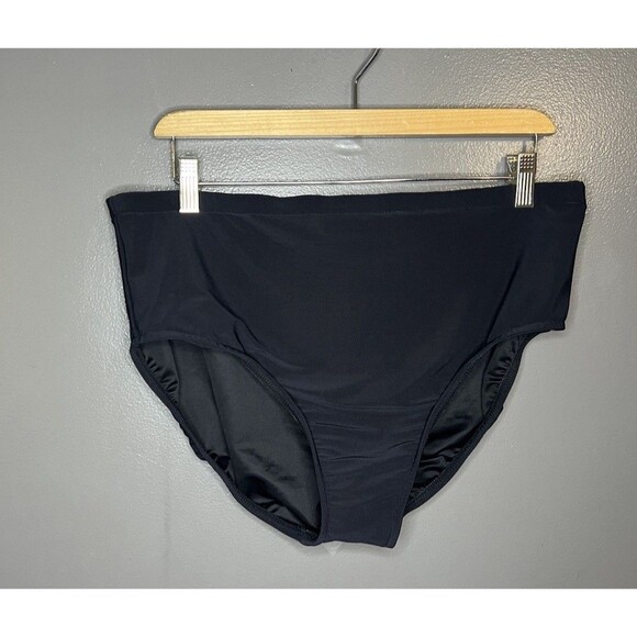 Miracle Suit Women’s Size 16 High Waist Black Swim Bottoms - Picture 1 of 6